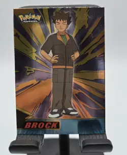 Brock #4 Topps Advanced Foil Pokemon Card 2003 - Image 1