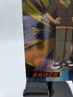 Brock #4 Topps Advanced Foil Pokemon Card 2003 - Image 3