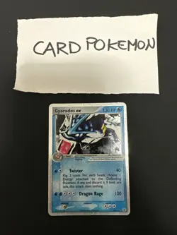 Pokemon Card - Gyarados EX Holo Rare - EX FireRed LeafGreen 109/112 Eng Exc - Image 1