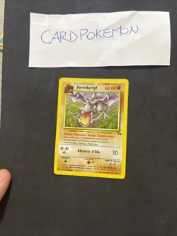 Pokemon Card Aerodactyl 1/62 Fossil Ita-Holo-Good! - Image 1