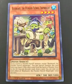 Yu-Gi-Oh! Bluebeard, The Plunder Patroll Shipwright Common Card ETCO-EN085 NM - Image 1
