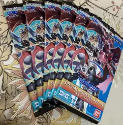6x Korean Digimon Card Game Special Booster Version 1.5 Sealed Packs BTK-1.5 BIN - Image 1
