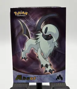2003 Pokemon Advanced Topps Card Absol #9 Foil - Image 1