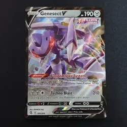 Genesect V 185/264 Ultra Rare NM/M - Pokemon TCG Fusion Strike SWSH Card - Image 1