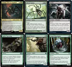 MTG Commander EDH Shelob, Child of Ungoliant 100 Card Deck Spiders - Magic - NM - Image 1