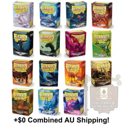 100 Dragon Shield Matte Deck Protector Sleeves Standard Card Size 63mm x 88mm - Image 1