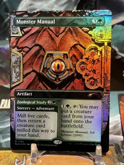 MTG | Monster Manual ✨FOIL✨- Secret Lair DND - Image 1