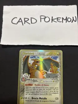 Pokemon Card Charizard 4/100 -EX Guardiani dei Cristalli-Ita-holo-Stamped-Nm! - Image 2
