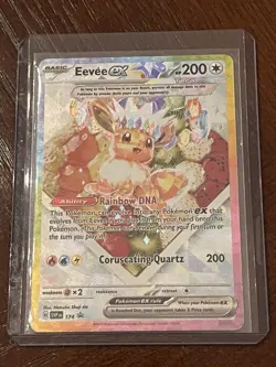 Eevee Ex 174 Prismatic Evolution Black Star Promo SPC Pokemon TCG - Image 1