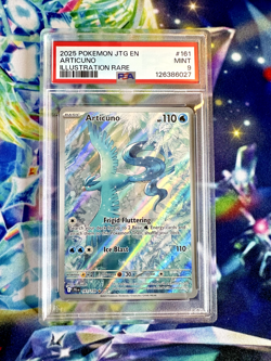 PSA 9 Articuno 161/159 Pokemon TCG Journey Together - Illustration Rare - MINT - Image 1