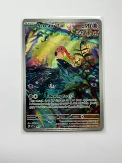 Scream Tail SVP065 Illustration Rare Paldea Adventure Promo Pokemon Card NM - Image 1