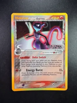 Mewtwo 12/113 EX Delta Species Holo Stamped Pokemon TCG 2005 - Image 1