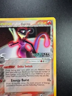 Mewtwo 12/113 EX Delta Species Holo Stamped Pokemon TCG 2005 - Image 3