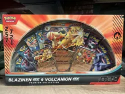 Pokemon TCG: Blaziken ex & Volcanion ex Premium Collection 2025 Amazon Exclusive - Image 1