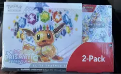 POKEMON PRISMATIC EVOLUTIONS 2 PACK BUNDLE ETB AND BOOSTER BUNDLE - Image 1