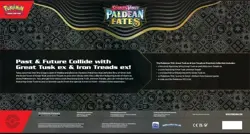 Pokemon TCG Paldean Fates Great Tusk & Iron Treads EX Premium Collection Box - Image 2