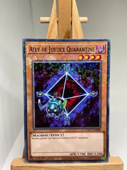 Ally Of Justice Quarantine - Duel Terminal Rare 1st Ed. HAC1-EN088 - NM - YuGiOh - Image 1