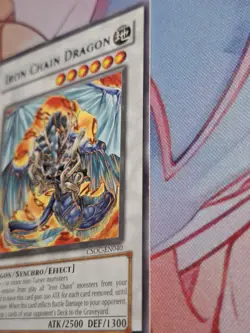 Yugioh - Iron Chain Dragon | Rare | CSOC-EN040 | Unlimited Edition - Image 2