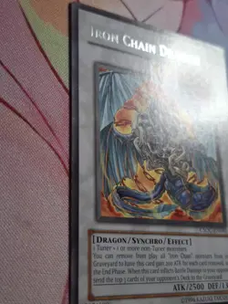 Yugioh - Iron Chain Dragon | Rare | CSOC-EN040 | Unlimited Edition - Image 3