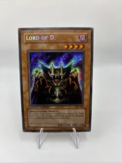 Yu-Gi-Oh! TCG Lord of D. BPT-004 Secret Rare Limited Edition LP/NM - Image 1