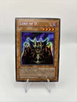 Yu-Gi-Oh! TCG Lord of D. BPT-004 Secret Rare Limited Edition LP/NM - Image 2
