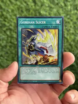 Yugioh Gordian Slicer ALIN-EN066 - Alliance Insight - Image 1