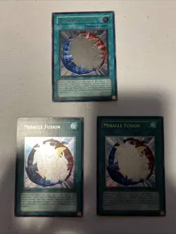 Yu-Gi-Oh! TCG Miracle Fusion CRV EN039 Ultimate Rare 1st Edition LP X3 Playset - Image 1