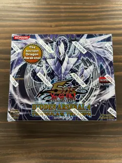 Yugioh Hidden Arsenal 4 Trishula's Triumph Booster Box 1st Edition SEALED! - Image 1