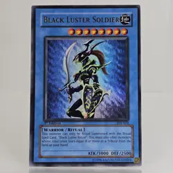 Yu-Gi-Oh! TCG Black Luster Soldier - SYE-024 - 1st Edition - Image 1