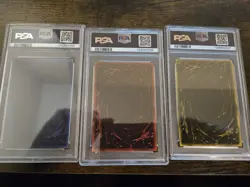 Yu-Gi-Oh! TCG Set of Egyptian God Cards (Obelisk, Ra, Slifer) Legendary... - Image 2