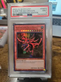 Yu-Gi-Oh! TCG Set of Egyptian God Cards (Obelisk, Ra, Slifer) Legendary... - Image 5