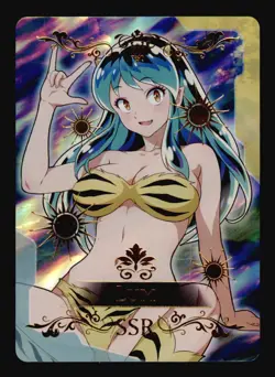 LUM Urusei Yatsura SSR Goddess Story Anime Waifu Card Girl Foil Doujin ACG - Image 1