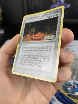 Pokemon Card Ex Legend Maker Full Flame 74/92 2006 Reverse Stamped Holo - Image 3