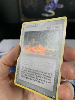 Pokemon Card Ex Legend Maker Full Flame 74/92 2006 Reverse Stamped Holo - Image 4