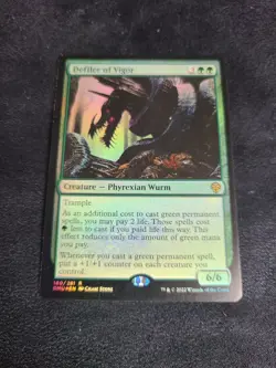 1x MTG Defiler of Vigor (Foil) - Prerelease Cards (PRE) (DMU) #160 - Image 1