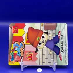 PaRappa the Rapper No.1 McDonald Character Card Game Vintage Japanese Japan - Image 2