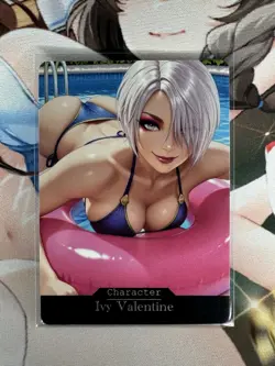 Ivy Valentine SoulCalibur Goddess Story Waifu Anime Custom Card - Image 1