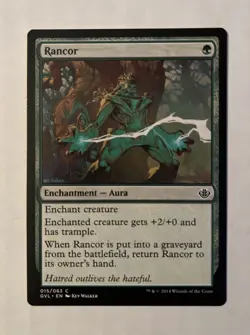 Rancor 015/063 C - Magic The Gathering - Higher Grade Near Mint Range Card - Image 1