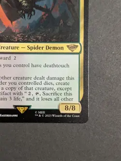 MTG Card - 1x Shelob Child of Ungoliant - LOTR: Universes Beyond, NM Pack Fresh - Image 4