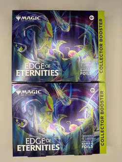 (2) MTG Edge of Eternities Collector Booster Packs -Sealed Lot | 30 Cards Total - Image 1