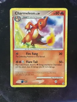 Charmeleon Lv. 29 - 46/132 - 2007 Uncommon Secret Wonders Pokemon Card MP - Image 1