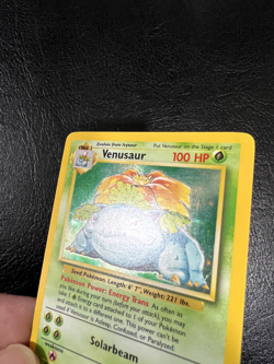 Pokemon WOTC 1999 Base Set Venusaur Rare Holo Vintage Pokemon Card NM - Image 2