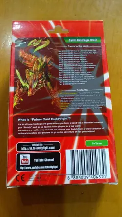 Future Card BuddyFight BFE-SSD03 Spiral Link Dragon Order Sealed Start Deck - Image 2