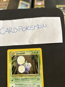 Pokemon Card Jumpluff 7/111 Set Neo Genesis - Holo-Ita-Nm/Mint! - Image 2