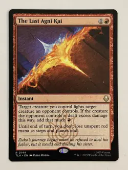 The Last Agni Kai Avatar: The Last Airbender 144 Regular MTG Card LP-NM - Image 1
