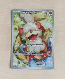 Hisuian Growlithe 181/167 Pokemon Card - Image 1