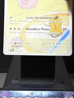 Pokemon Card Chansey 187/167 Twilight Masquerade Illustration Rare Near Mint - Image 4