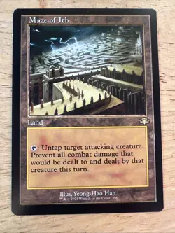 Maze of Ith (Retro Frame) - Near Mint MTG Dominaria Remastered - Image 1