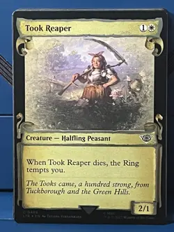 MTG Lord of the Rings Took Reaper (Showcase Scrolls) Foil - Image 1