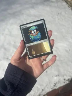 MTG Sol Ring Hand-Painted Alter by Grim Alters - Bluey - Bingo Sleepytime - Image 2